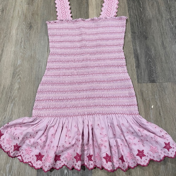 LoveShackFancy Lavender Fields Pink Jax Mini Dress - Picture 3 of 6